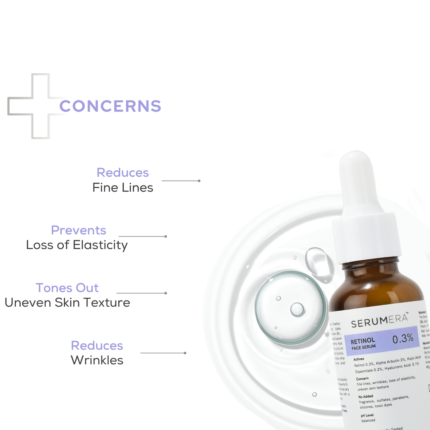 0.3% Retinol Face Serum