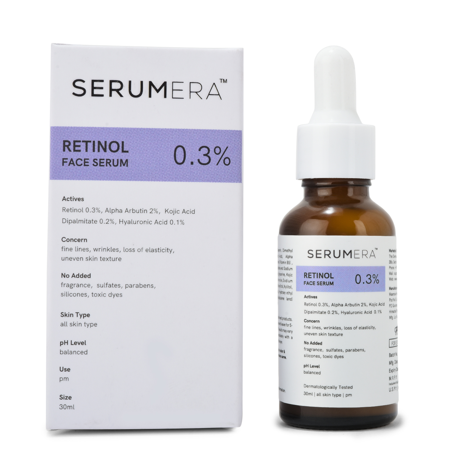 0.3% Retinol Face Serum